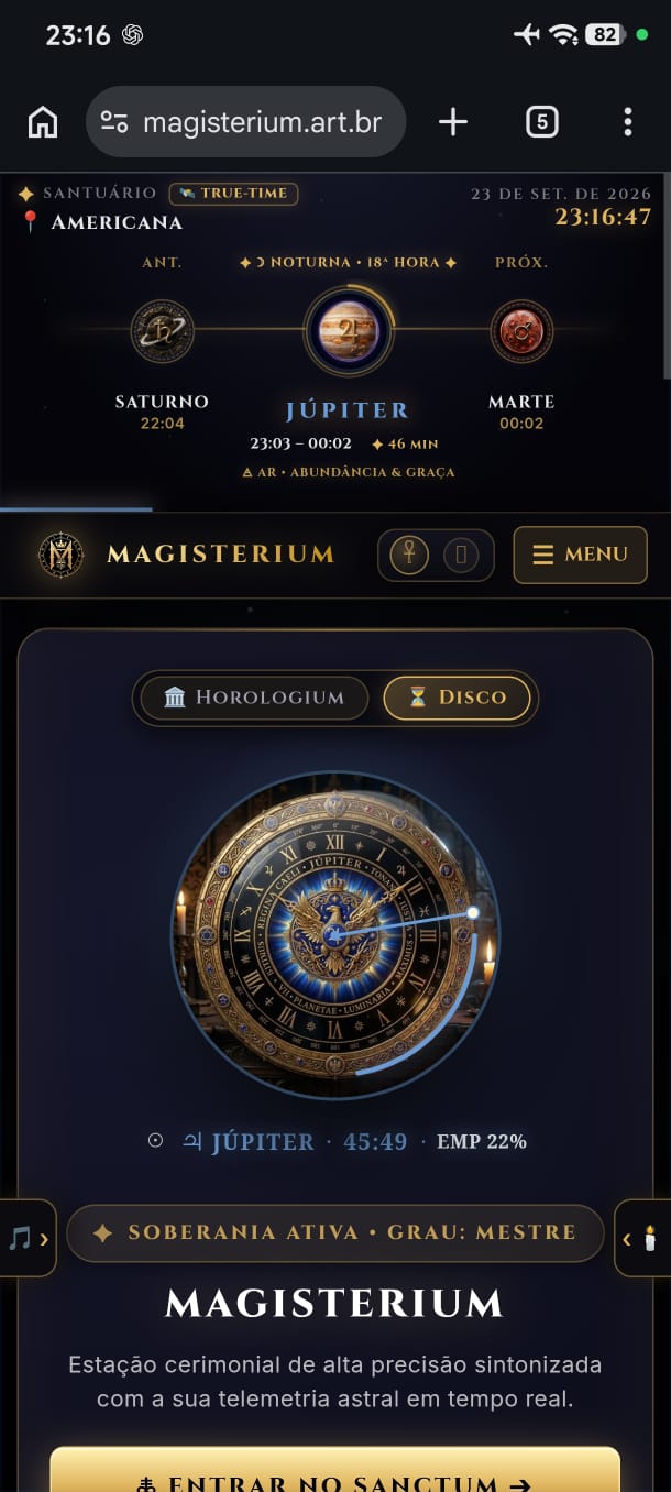 Magisterium Portal Institucional